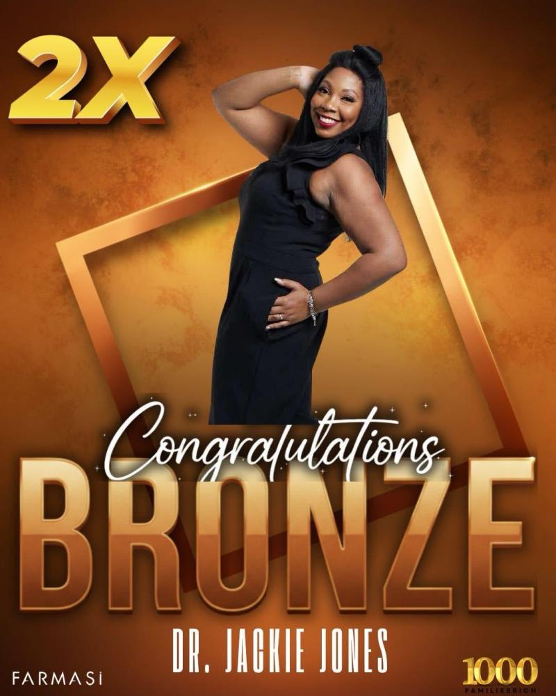 Congratulations BRONZE