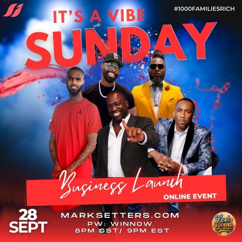 SUNDAY 8PM CST/ 9PM EST  www.marksetters.com  password: WINNOW 